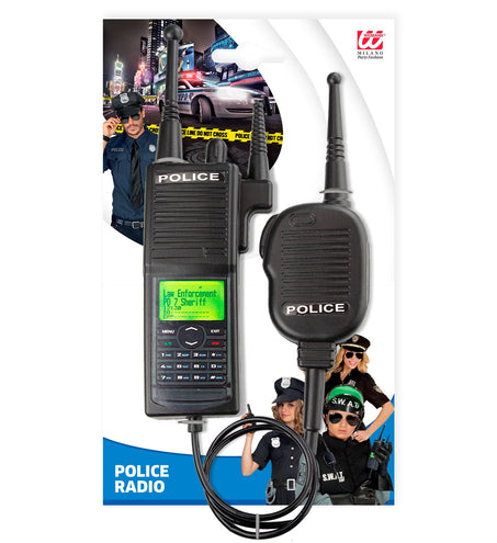 e-carnavalskleding-SYK Politie nep walkie talkie