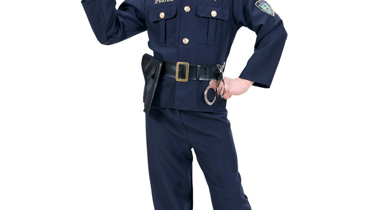 e-carnavalskleding-SYK Politie pak agent Bram kind