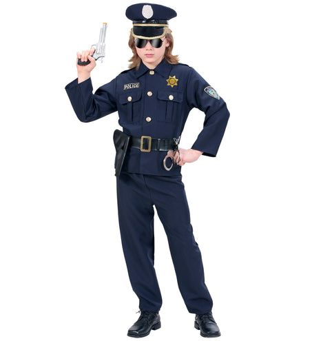 e-carnavalskleding-SYK Politie pak agent Bram kind