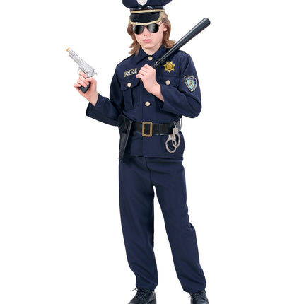 e-carnavalskleding-SYK Politie pak agent Bram kind