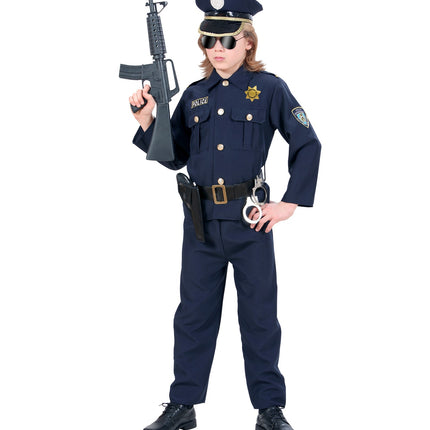 e-carnavalskleding-SYK Politie pak agent Bram kind