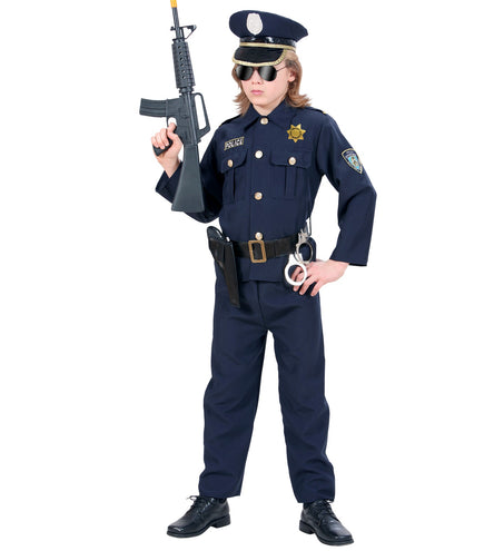 e-carnavalskleding-SYK Politie pak agent Bram kind
