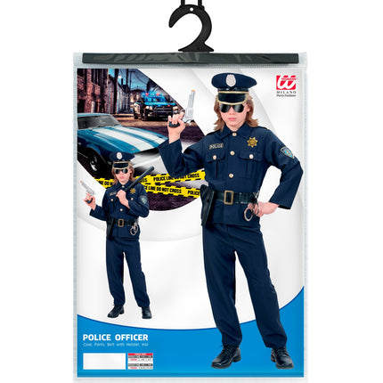 e-carnavalskleding-SYK Politie pak agent Bram kind