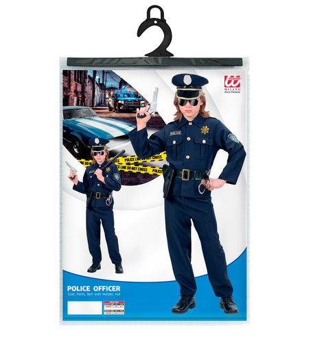e-carnavalskleding-SYK Politie pak agent Bram kind