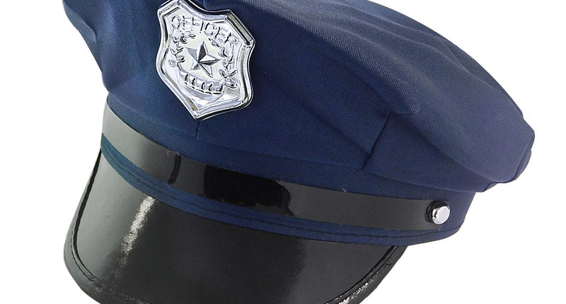 e-carnavalskleding-SYK Politie pet blauw
