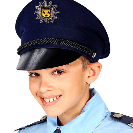e-carnavalskleding-SYK Politie pet kind Guus