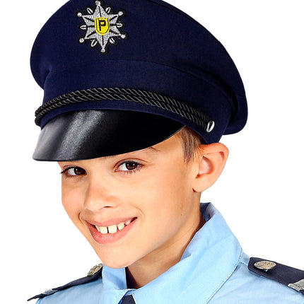 e-carnavalskleding-SYK Politie pet kind Ray