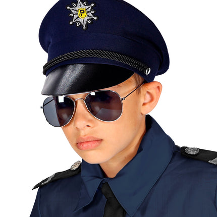 e-carnavalskleding-SYK Politie pet kind Ray