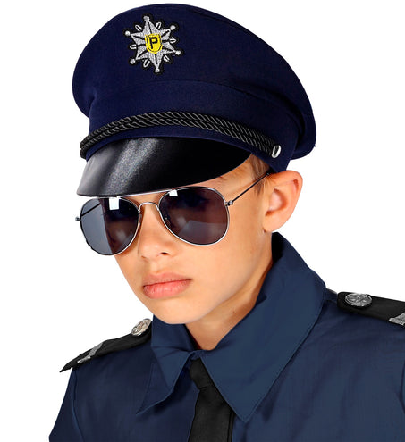 e-carnavalskleding-SYK Politie pet kind Ray