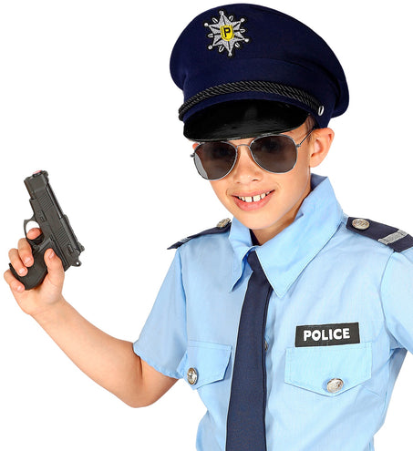 e-carnavalskleding-SYK Politie pet kind Ray