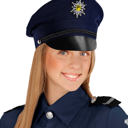 e-carnavalskleding-SYK Politie pet kind Ray