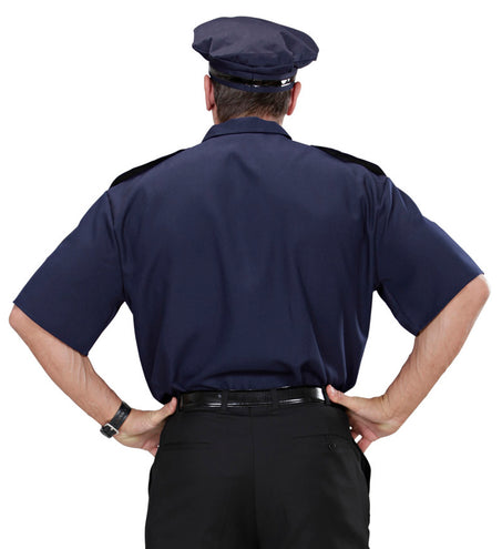e-carnavalskleding-SYK Politieblouse met pet en stropdas NYPD