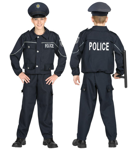 e-carnavalskleding-SYK Politiepak Billy