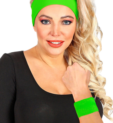 e-carnavalskleding-SYK Polsbandjes neon groen Philip