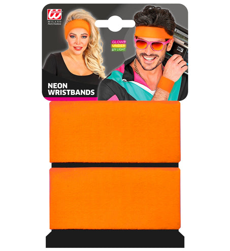 e-carnavalskleding-SYK Polsbandjes neon oranje Philip