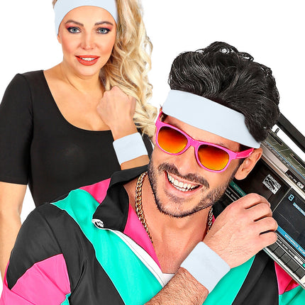 e-carnavalskleding-SYK Polsbandjes wit