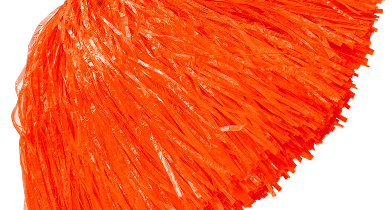 e-carnavalskleding-SYK pom pom luxe uitvoering oranje