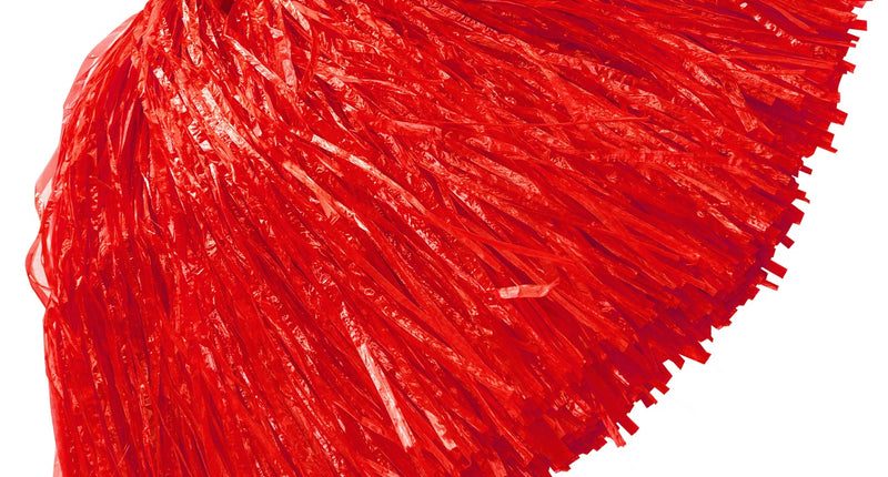 e-carnavalskleding-SYK pom pom luxe uitvoering rood