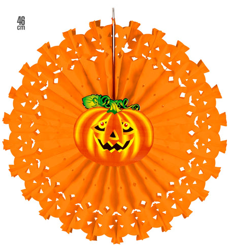 e-carnavalskleding-SYK Pompoen decoratie papier voor Halloween