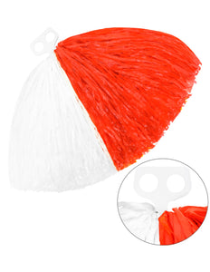 e-carnavalskleding-SYK Pompom rood met wit cheerleaders