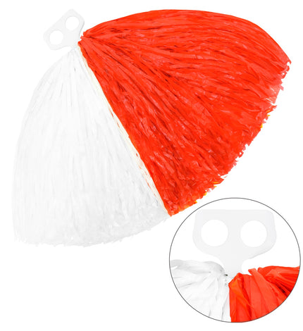 e-carnavalskleding-SYK Pompom rood met wit cheerleaders