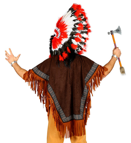 e-carnavalskleding-SYK Poncho indiaan