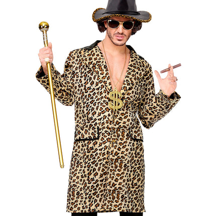 e-carnavalskleding-SYK Pooier hoed Dandy cowboy met print