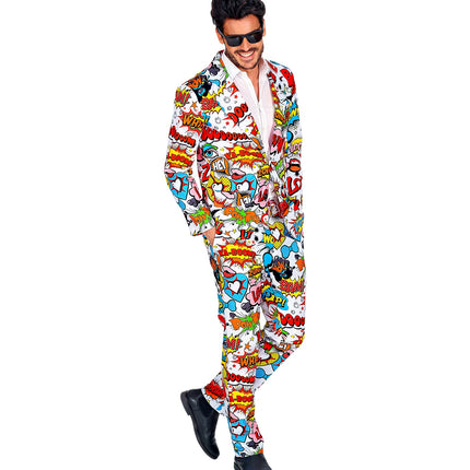 e-carnavalskleding-SYK Pop art kostuum jaren 60 stijl