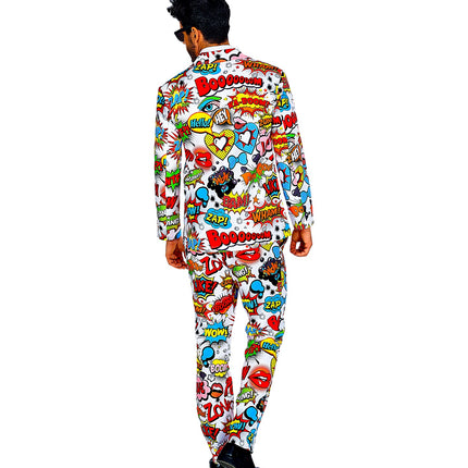 e-carnavalskleding-SYK Pop art kostuum jaren 60 stijl