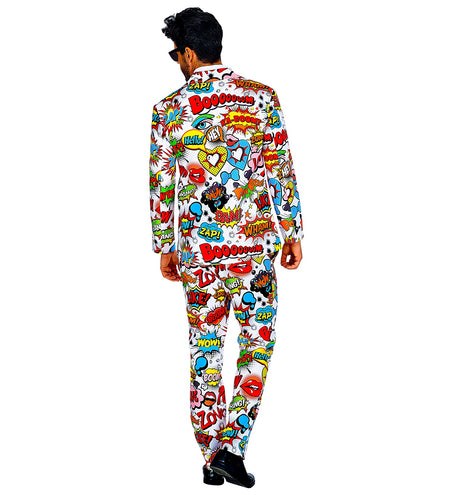 e-carnavalskleding-SYK Pop art kostuum jaren 60 stijl