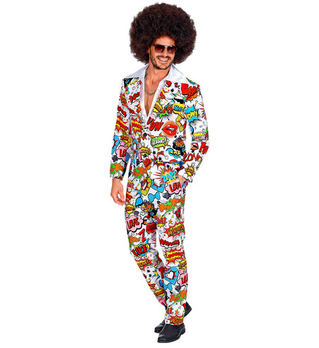 e-carnavalskleding-SYK Pop art kostuum jaren 60 stijl