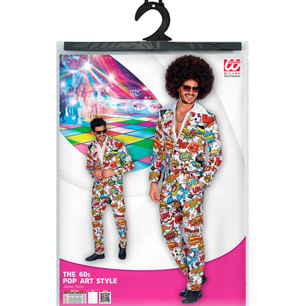 e-carnavalskleding-SYK Pop art kostuum jaren 60 stijl