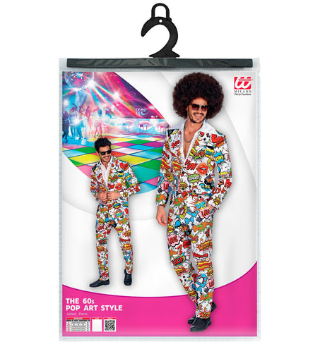 e-carnavalskleding-SYK Pop art kostuum jaren 60 stijl