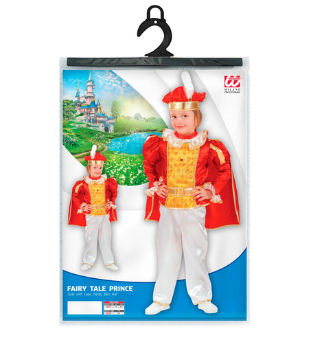 e-carnavalskleding-SYK Prinsen pak rood kind