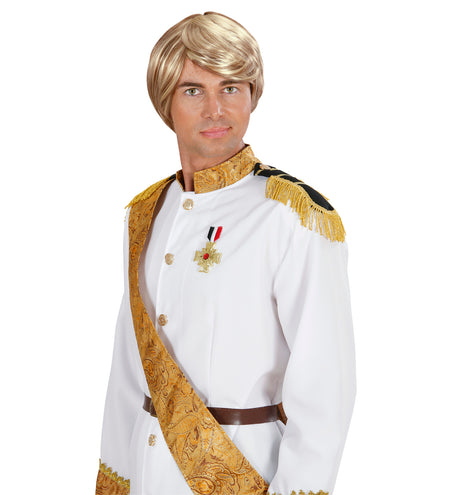 e-carnavalskleding-SYK Prinsen pruik koning Willem Alexander