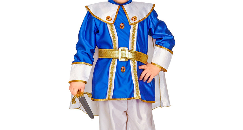 e-carnavalskleding-SYK Prinsenpak kind blauw Benno