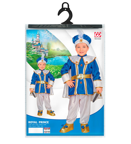 e-carnavalskleding-SYK Prinsenpak kind blauw Benno