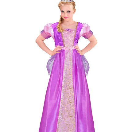 e-carnavalskleding-SYK Prinses Anne paars