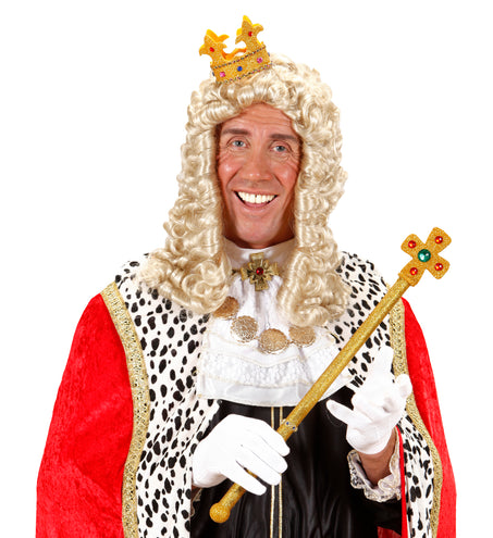 e-carnavalskleding-SYK Prinsessen koningin kroon goud Alicia