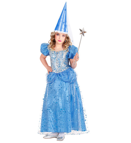 e-carnavalskleding-SYK Prinsessenjurk blauw kinderen