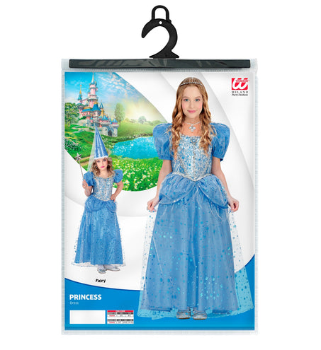 e-carnavalskleding-SYK Prinsessenjurk blauw kinderen