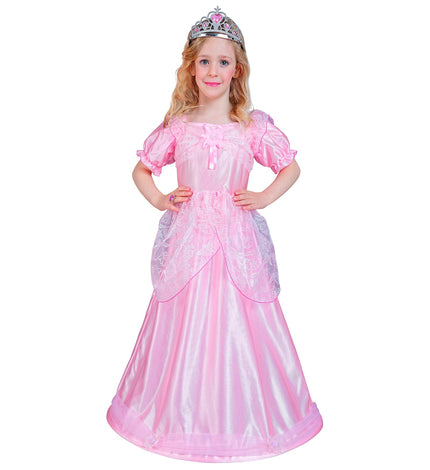 e-carnavalskleding-SYK Prinsessenjurk kind roze Renee