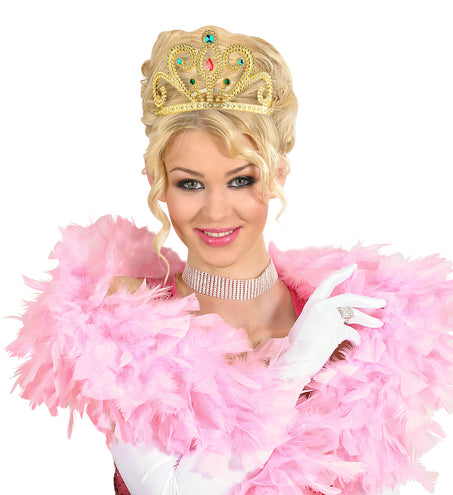 e-carnavalskleding-SYK Prinsessenkroon met diamanten goud