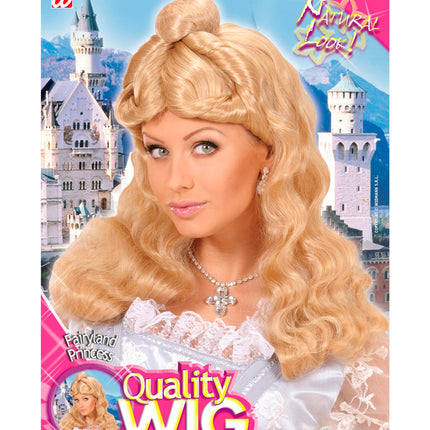 e-carnavalskleding-SYK Prinsessenpruik blond dames