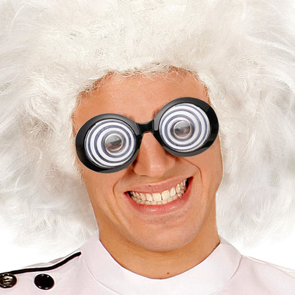 e-carnavalskleding-SYK Professor of uitvinders bril
