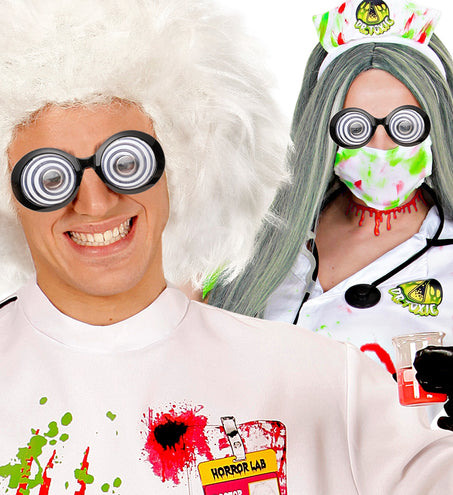e-carnavalskleding-SYK Professor of uitvinders bril