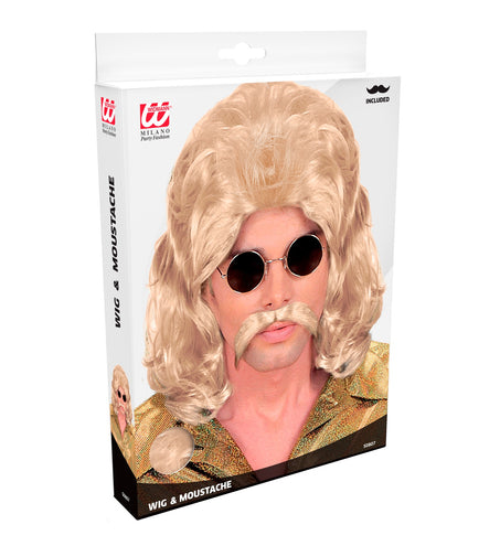e-carnavalskleding-SYK pruik 70s man blond