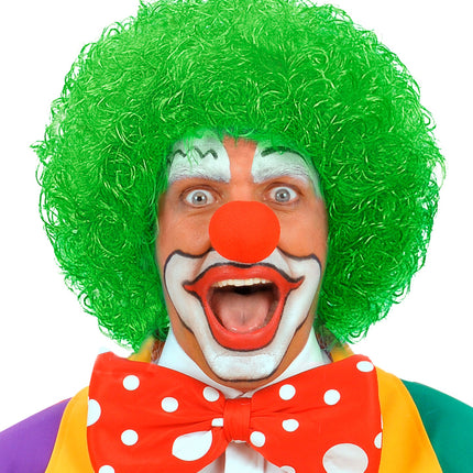 e-carnavalskleding-SYK pruik clown groen