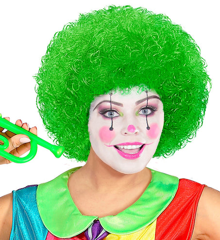 e-carnavalskleding-SYK pruik clown groen