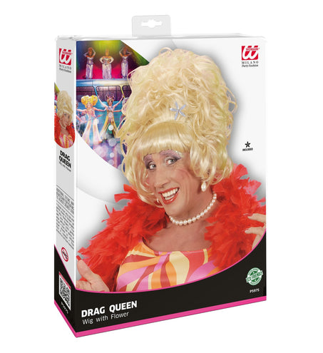 e-carnavalskleding-SYK pruik drag queen blond